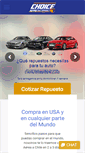 Mobile Screenshot of choicechile.com