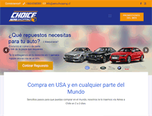 Tablet Screenshot of choicechile.com